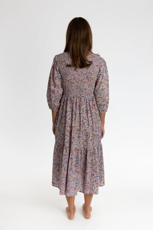 Isaura Midi Grape Agate Block