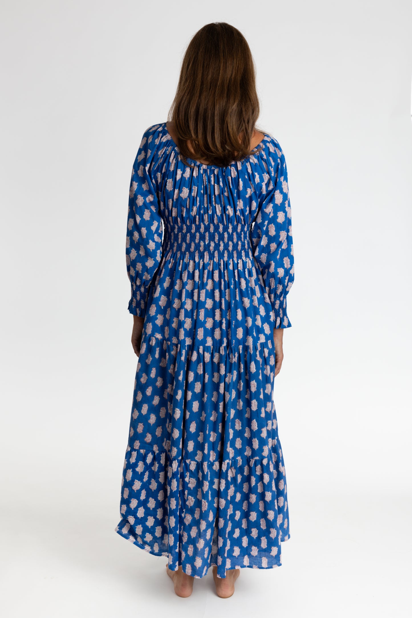 The Lily Gown Azurite Bloom Block