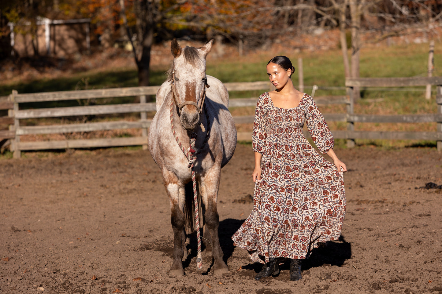 Small Batch Thistle Gown/Jewel Garden Block