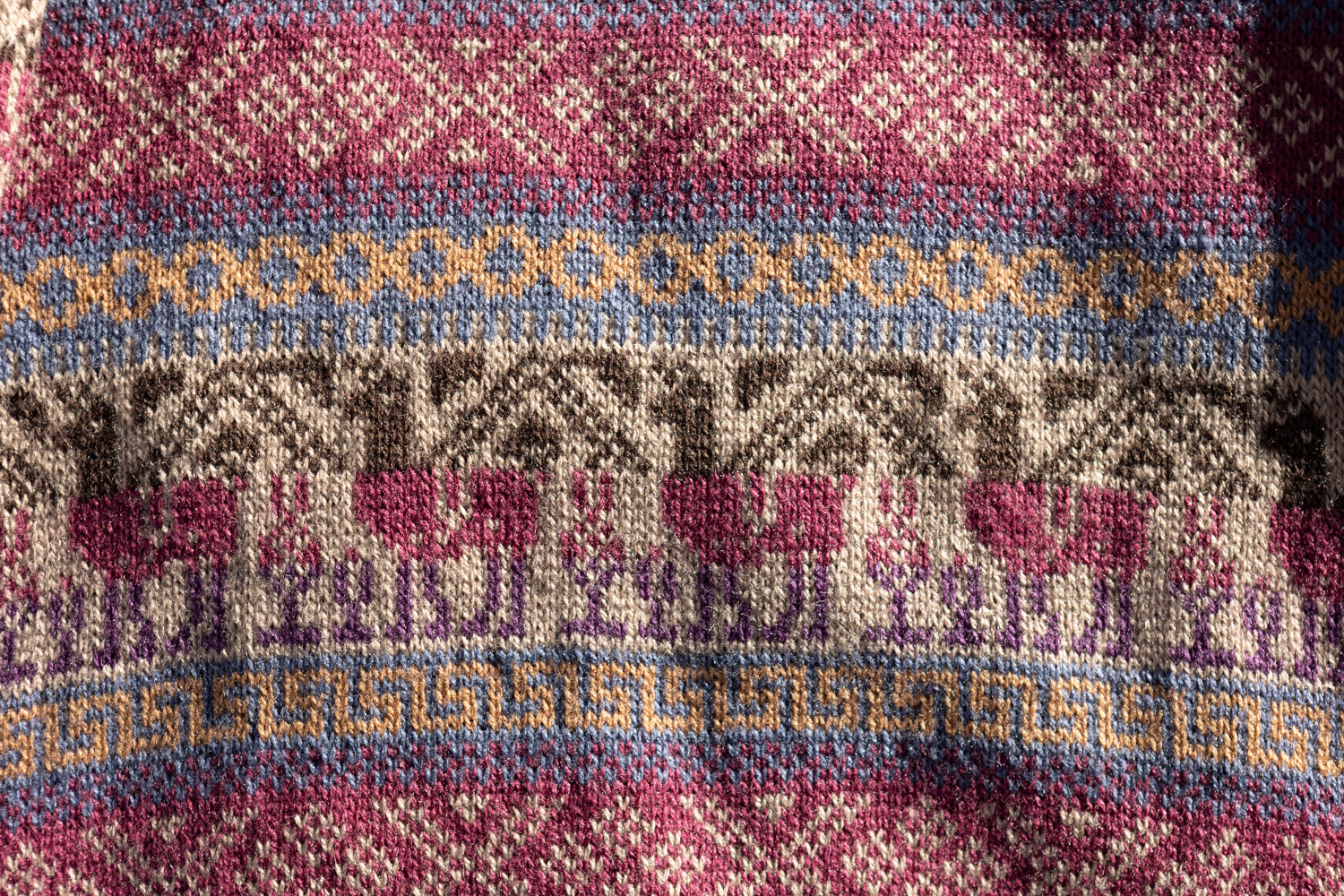 Fair Trade Market sweater of alpaca and wool