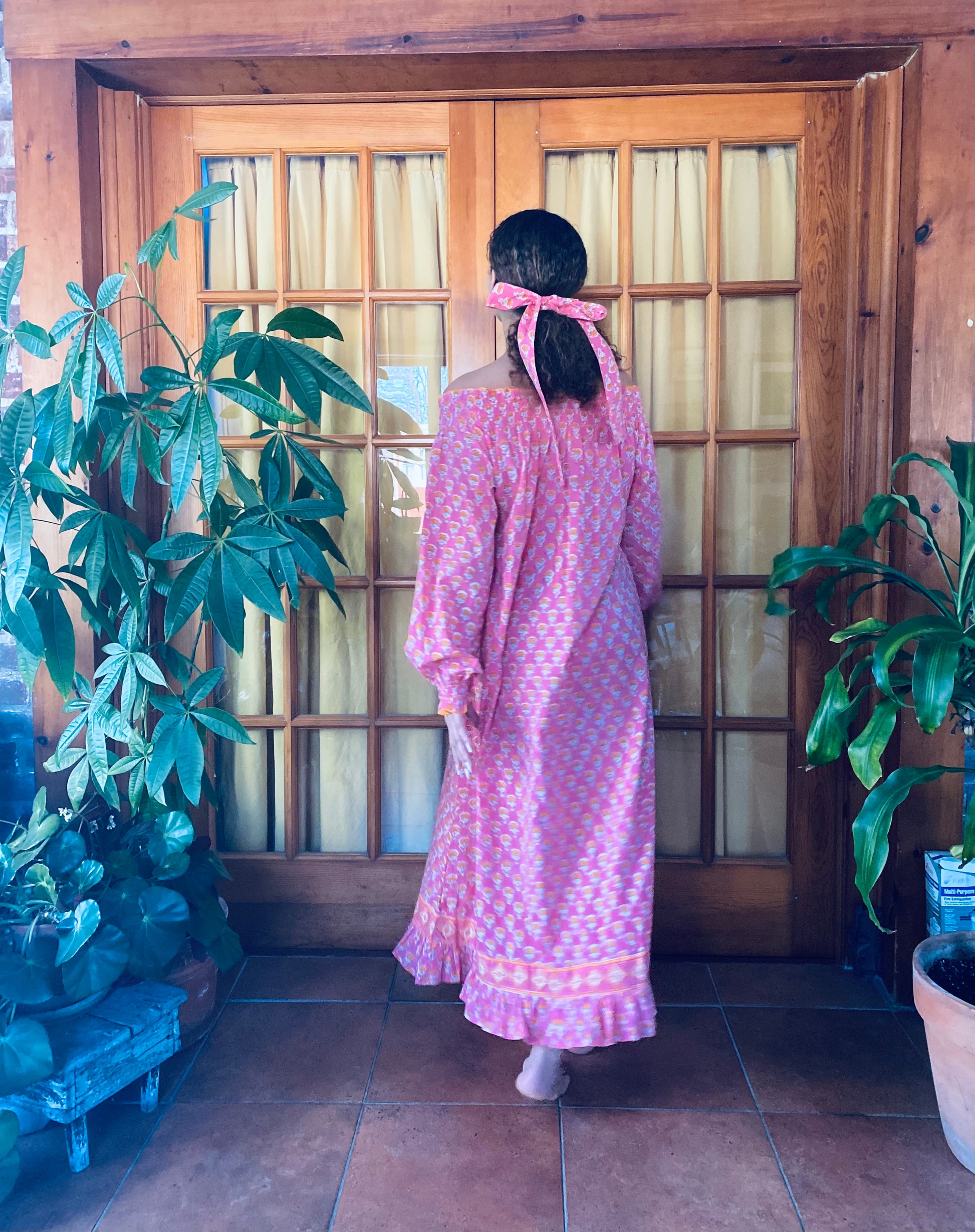 The Hope Nightgown - Hand Block Print Dress