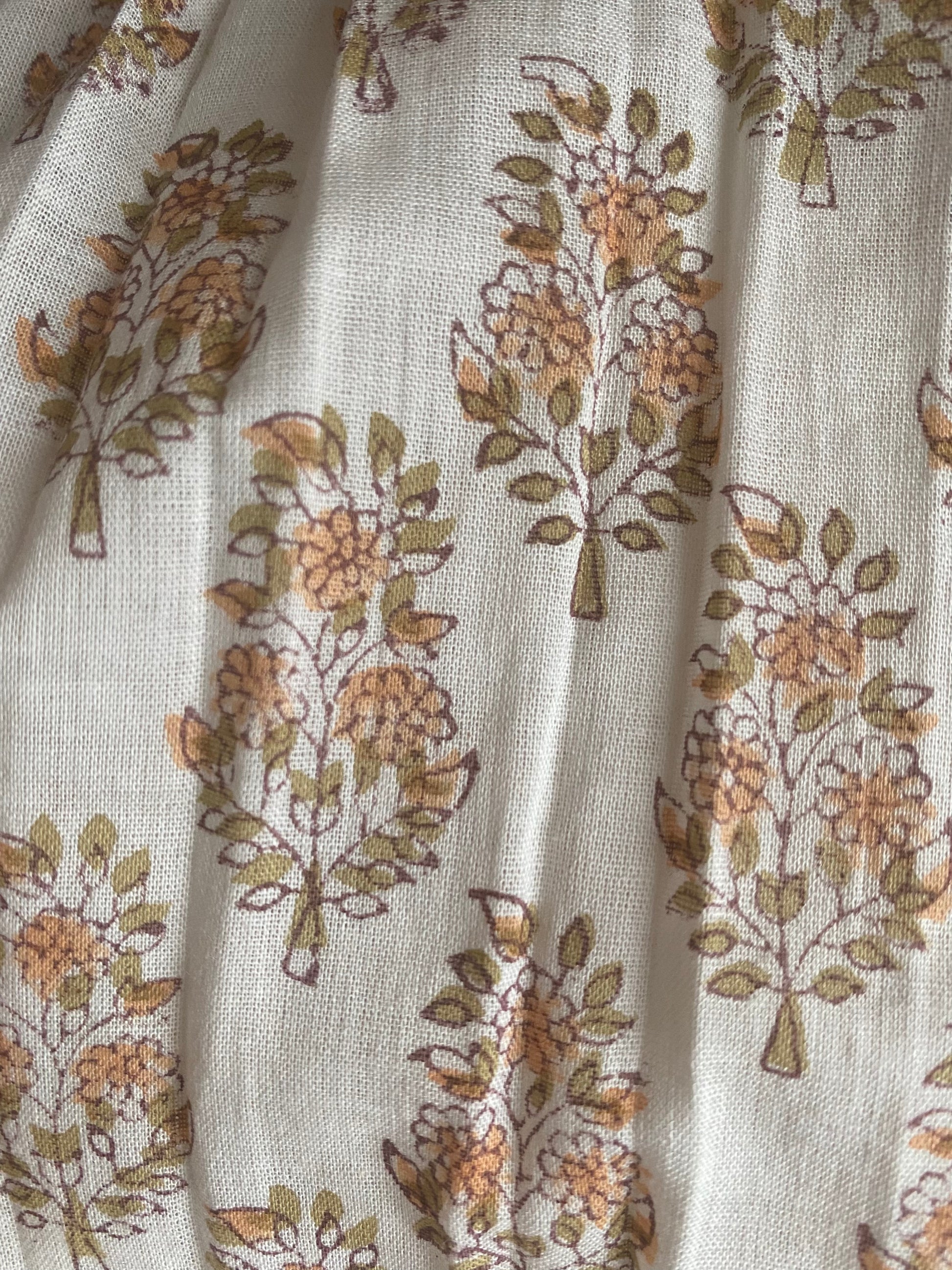 The Gracie Gown -  Hand Block Print Dress