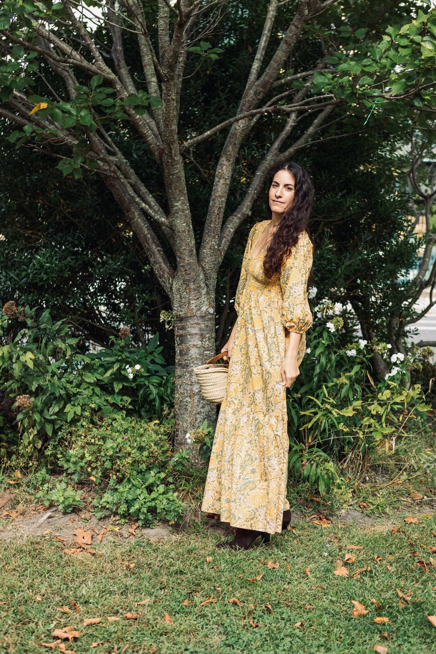 The Isaura - Hand Block Print Dress