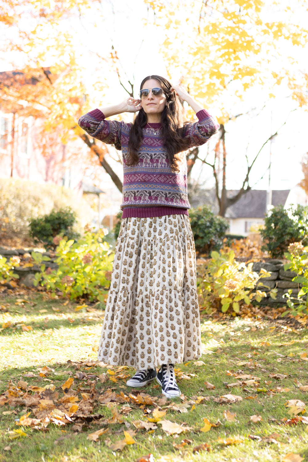 Fair Trade Market sweater of alpaca and wool