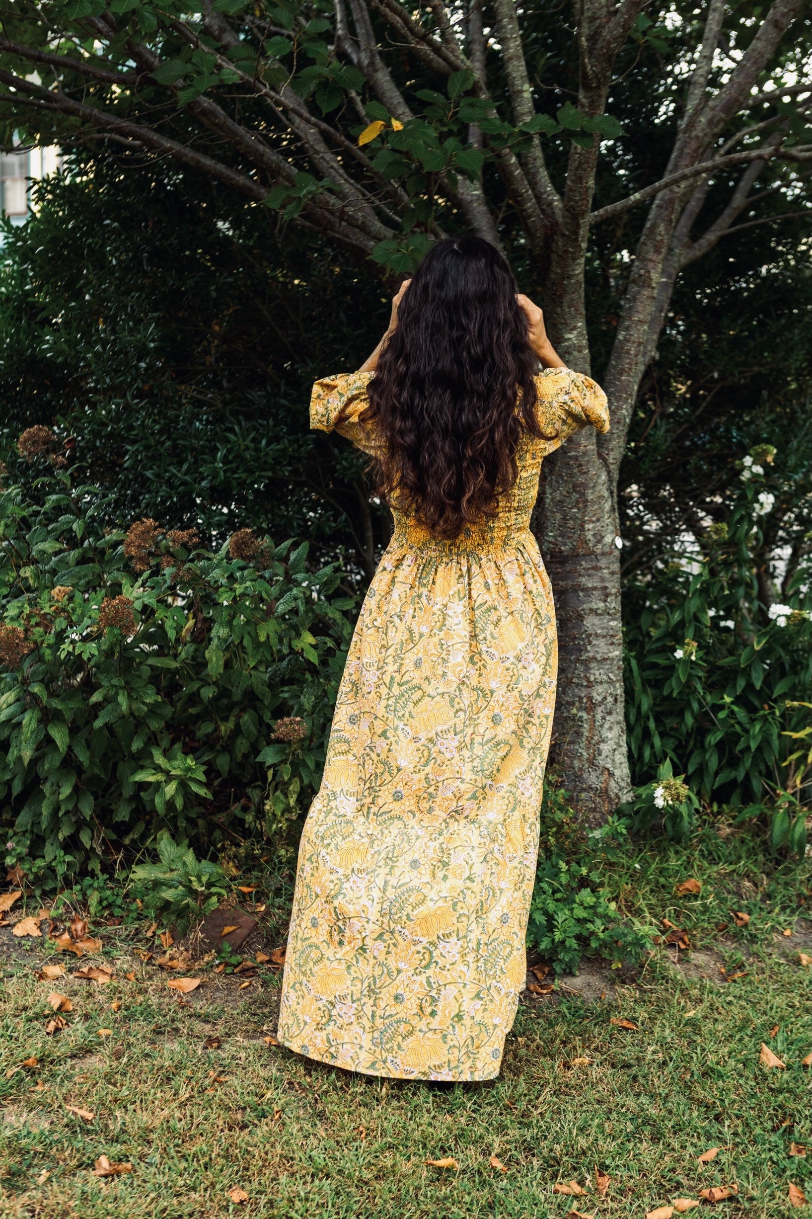 The Isaura - Hand Block Print Dress