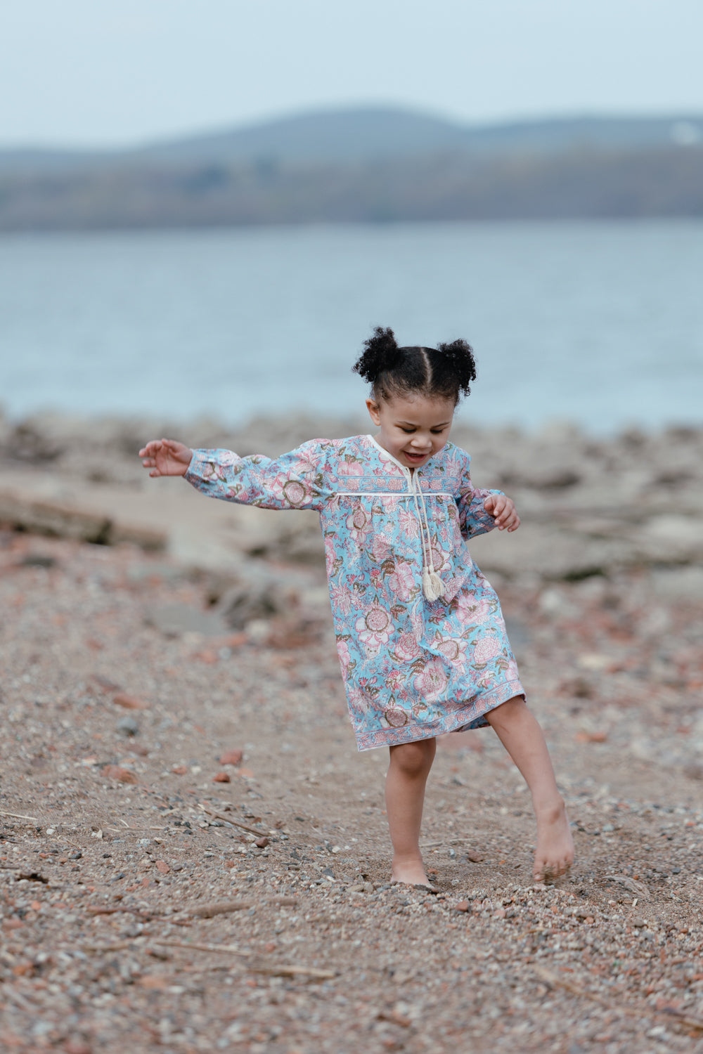 Children's Dress - Hand Block Print
