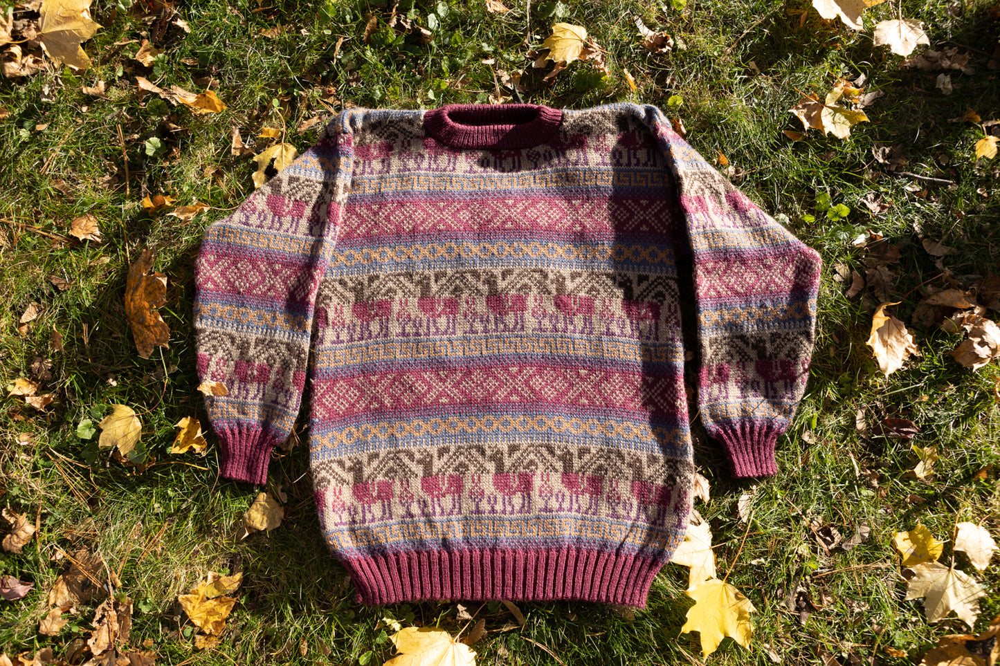 Fair Trade Market sweater of alpaca and wool