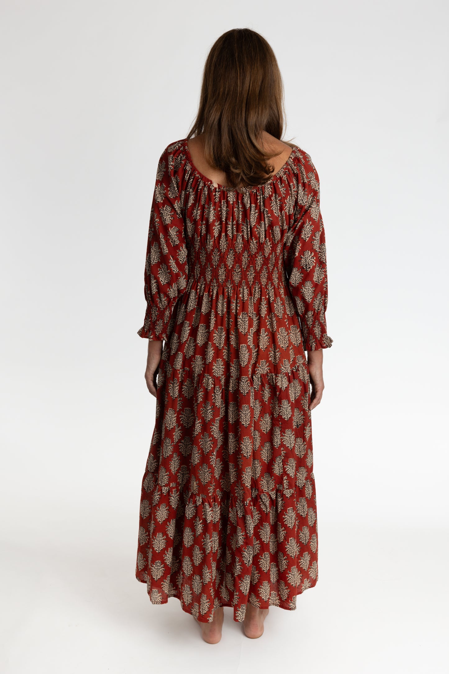 The Lily Gown Red Jasper Block