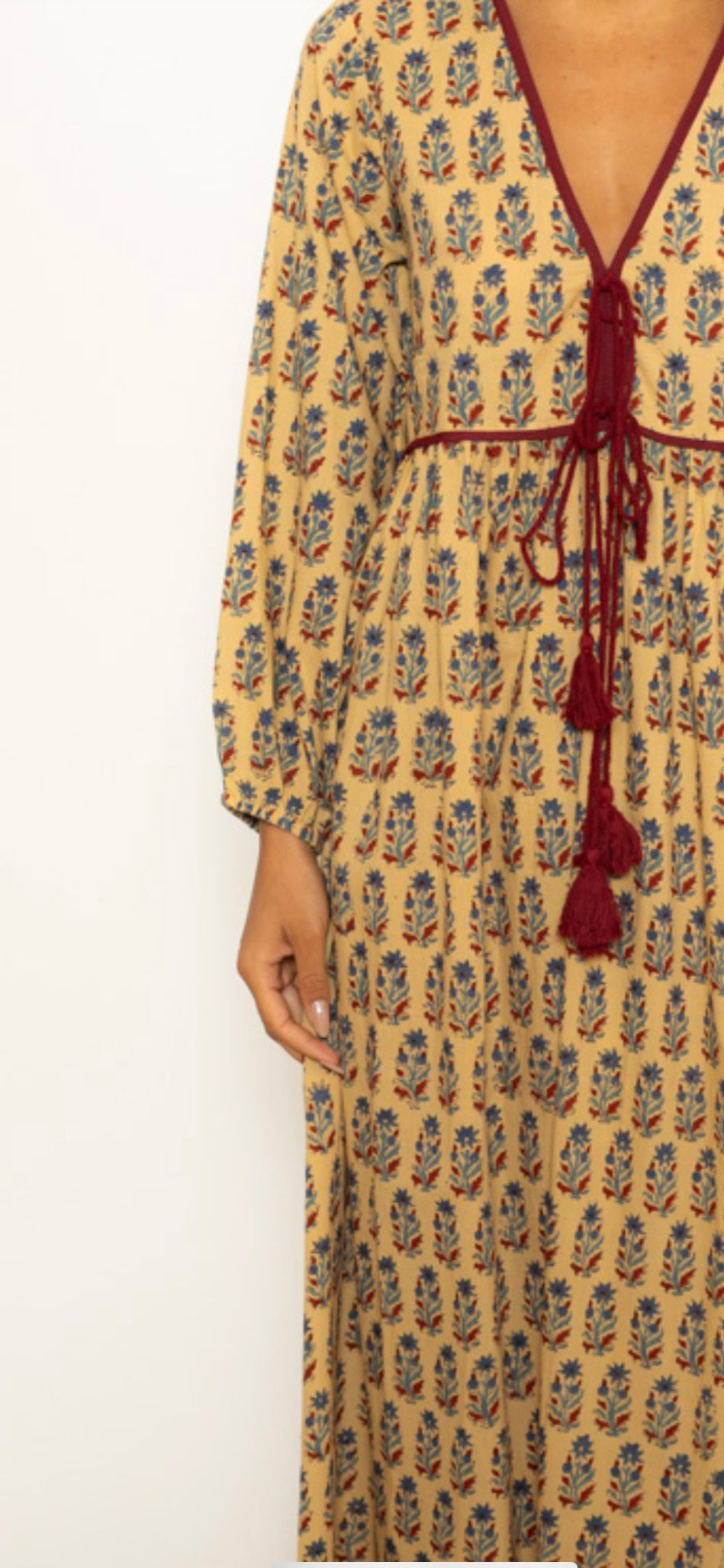 The Raya Gown Starflower Garden Block
