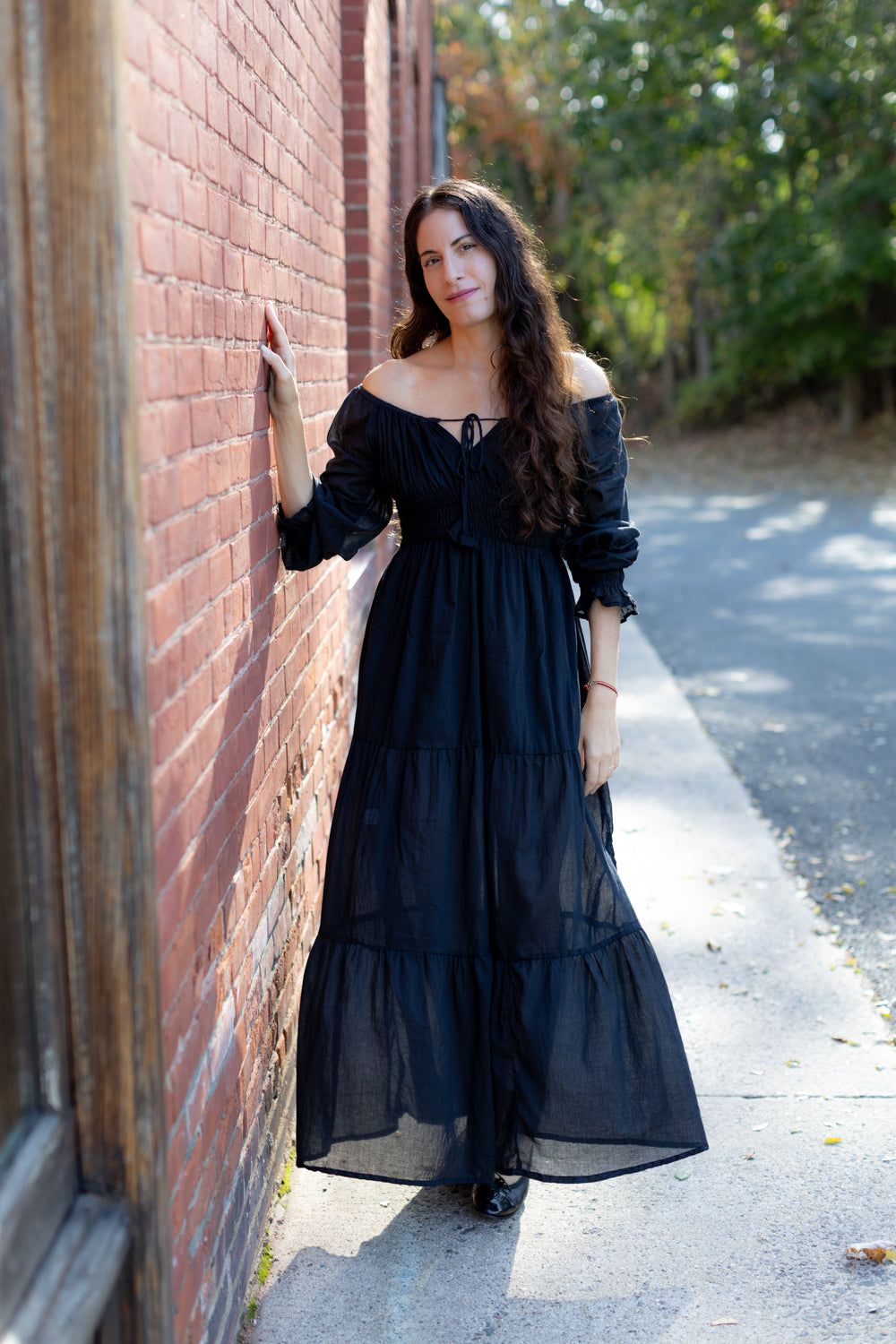 The Lily Maxi Noir