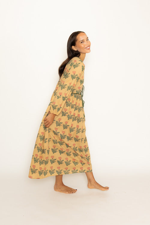 The Raya Gown Tulipano Block