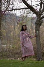 Load image into Gallery viewer, The Raya Gown - Cotton Hand Block Print Dress

